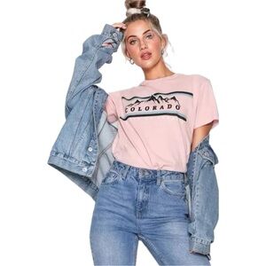 Women's Topshop Colorado Print T-Shirt